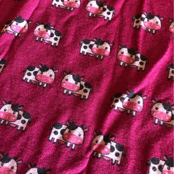Kickee Pants Cow Print Swing Dress - Picture 2 of 3